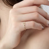 Letter Simple Chain Ring