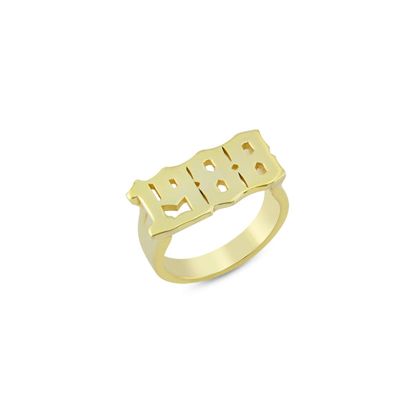 Year Gold Ring