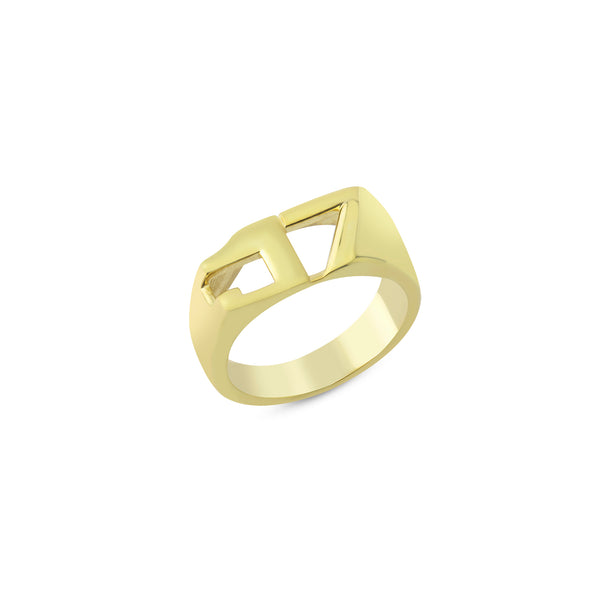 Pinky Year Gold Ring